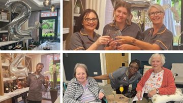 Fosse Way View care home celebrates second birthday